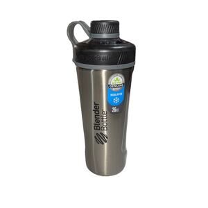 Blenderbottle Shaker Insulated Stainless Steel Water Bottle with Wire 26 Ounces